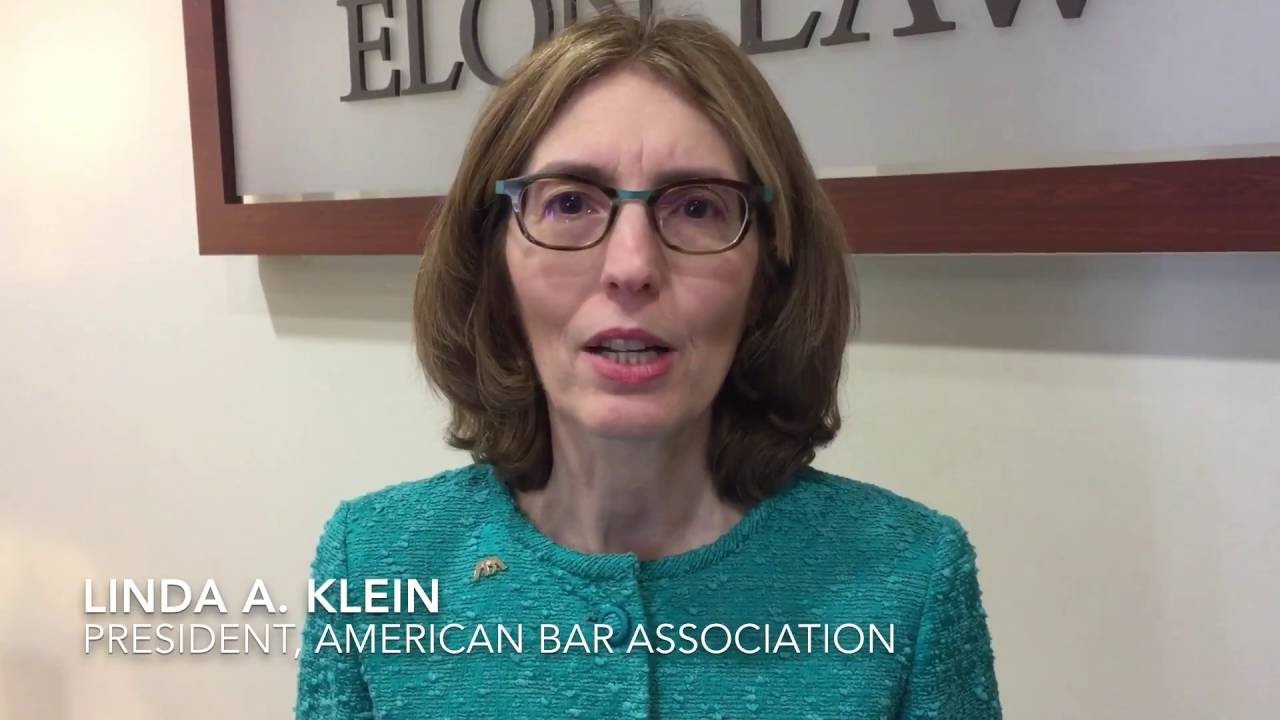 ABA President Linda Klein on Elon Law's experiential education ...