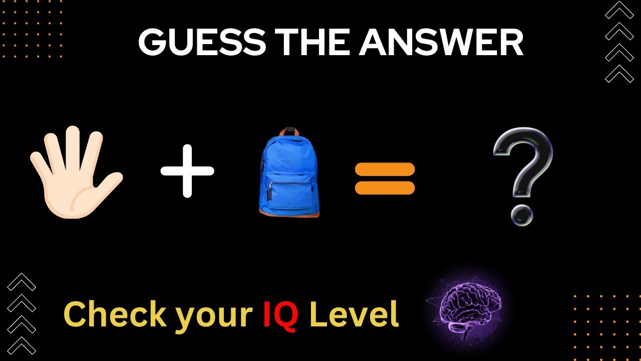 guess the answer | Check your IQ level | Brain Treasers | Boost Your IQ ...
