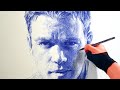 First ball point pen realism on the internet   matt damon