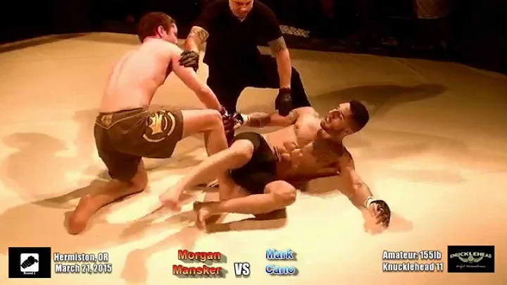 KK 11 Bout 4  155lb Morgan Mansker vs Mark Cano