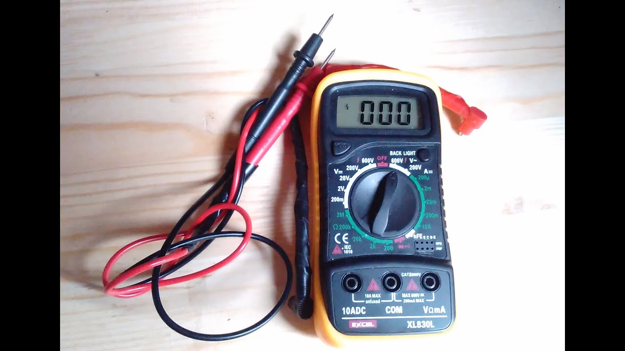 Как пользоваться Вольтметром - YouTube