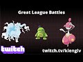 KIENG'S GREAT LEAGUE BATTLES | GO BATTLE LEAGUE