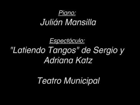 MI PAPA Carlos Visnivetski y Julián Mansilla, EN UNO DE NUESTROS ESPECTÁCULOS. Teatro Municipal.