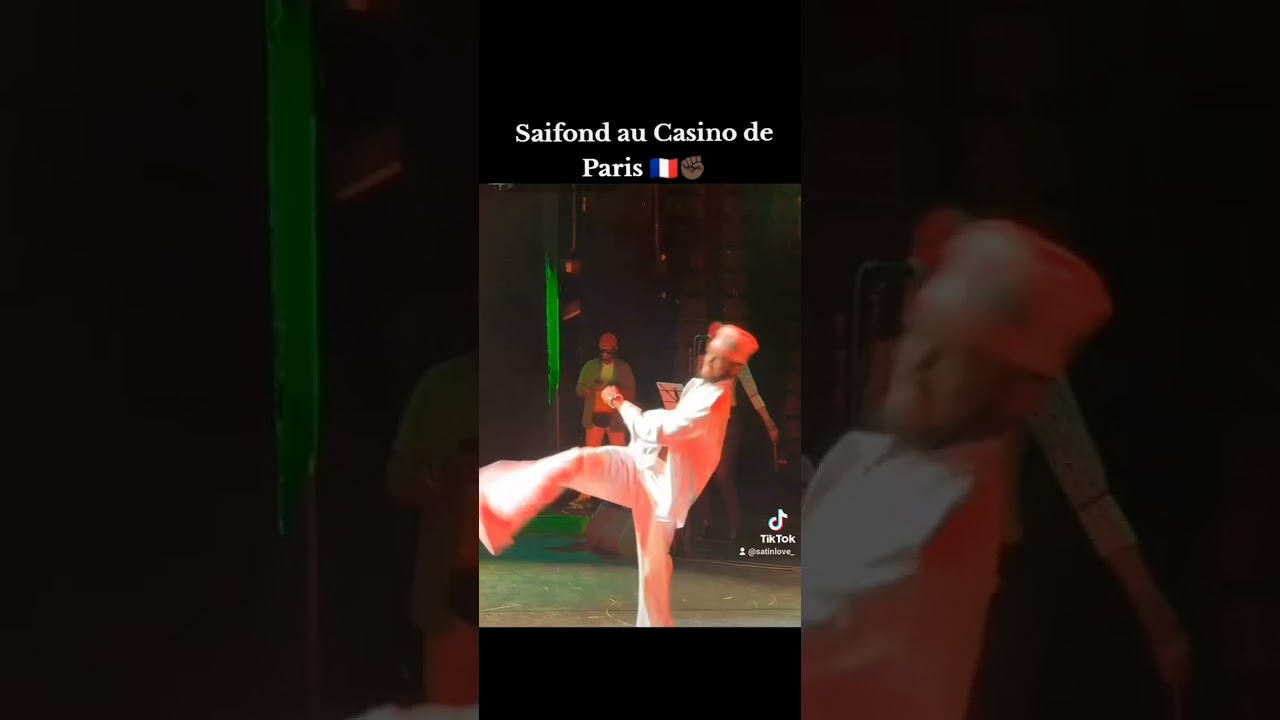 boo casino saifond concert live au Casino de Paris 🇫🇷🇬🇳✊🏿✊