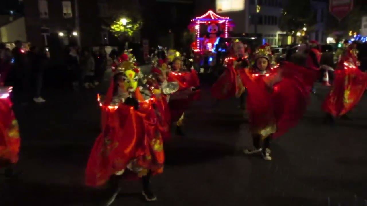 Valkenburg Netherlands Christmas Parade part 1