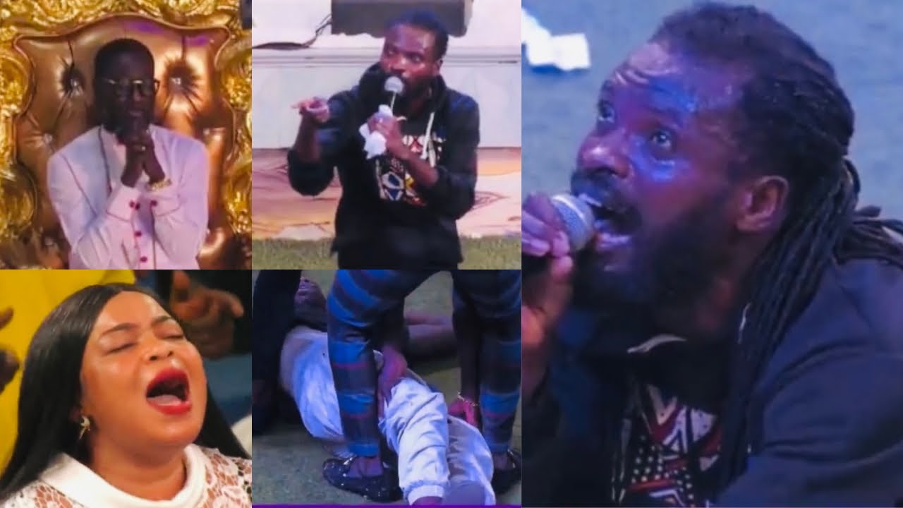 Too Much Oil😭🔥, Rasta Man Richard Hagan Made People Cry In Worship At Dr. Ogyaba’s Church