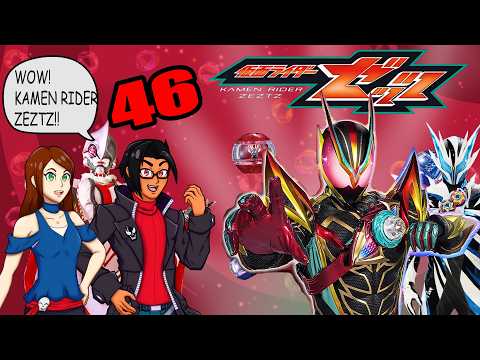 Watching Kamen Rider ZEZTZ ep.46 with everyone!