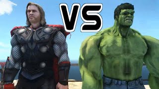 HULK VS THOR - EPIC BATTLE