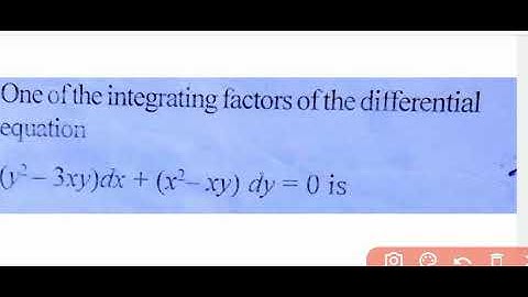 IIT JAM mathematics 2007|Ordinary differential equation |Solution series 2005-2021 |