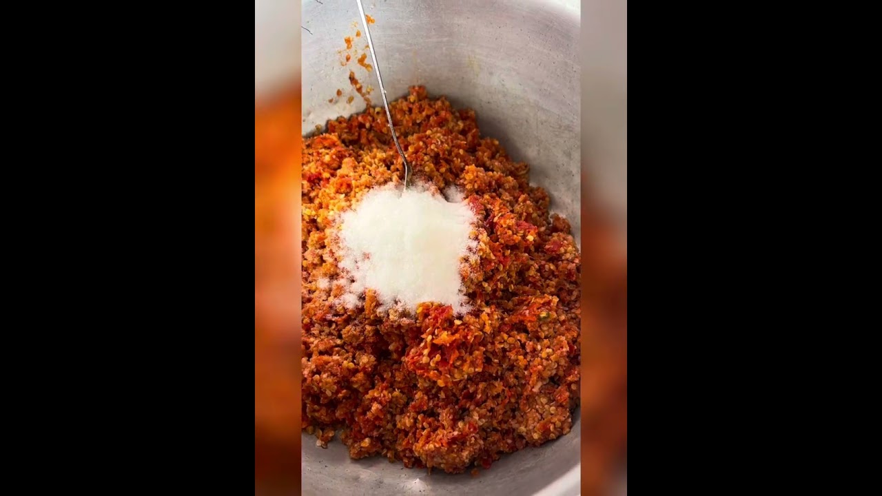 រប្រៀបធ្វើអំបិលម្ទេសរសជាតិឆ្ងាញ់