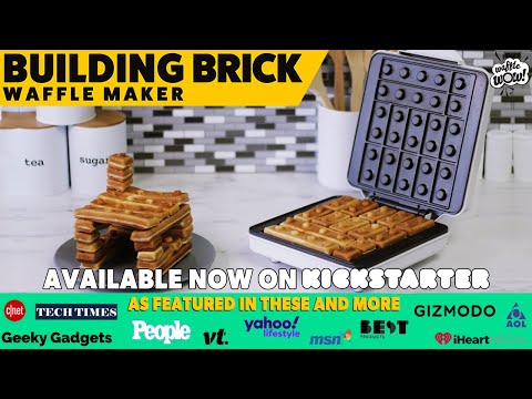 Introducing The World S First Building Brick Waffle Maker From Waffle Wow 