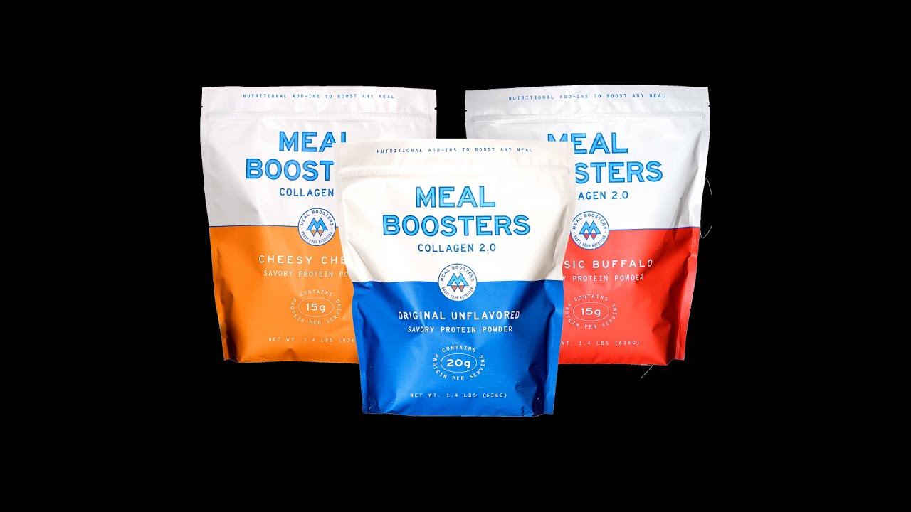 Meal Boosters The Savory Collagen Protein Powder YouTube