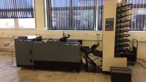 Duplo booklet maker System 4000 - LA-POSTPRESS - #21985