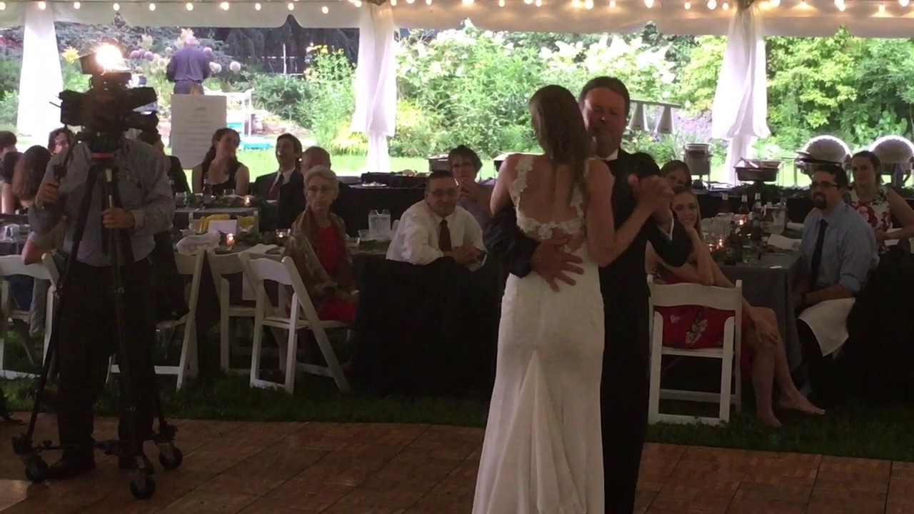 Dave Moser Father Daughter Jenna Moser  Wedding Dance