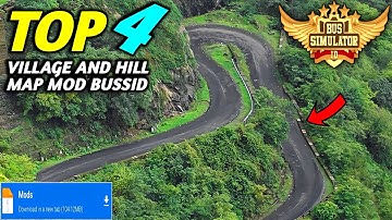 Map Mod Bussid 4.2 - Released Top 4 Village & Hill Map Mod For Bus Simulator Indonesi।Bussid Mod Map