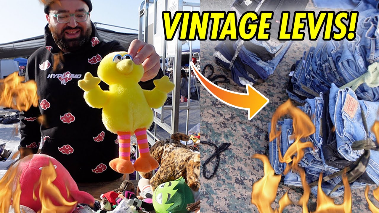 TRIP TO THE FLEA! (CHEAP FINDS FRIDAY - EP. 39) - YouTube