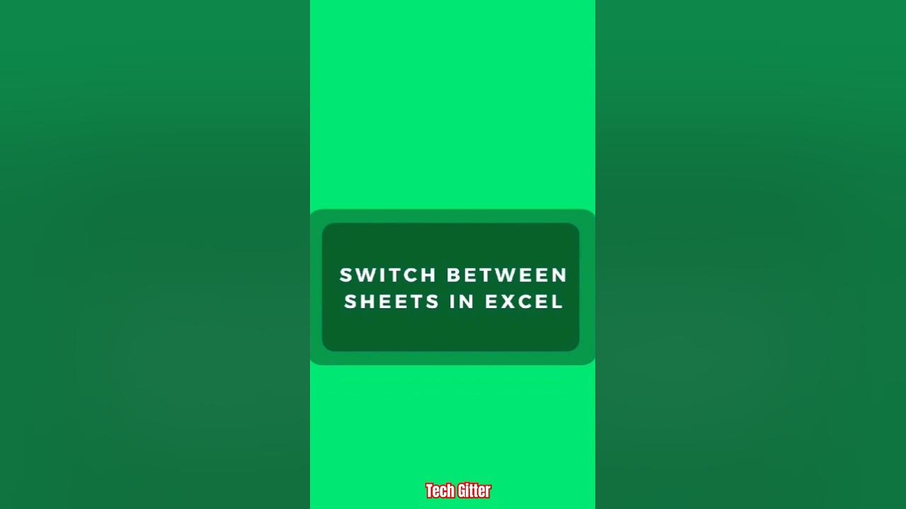 switch-between-sheets-in-excel-youtube