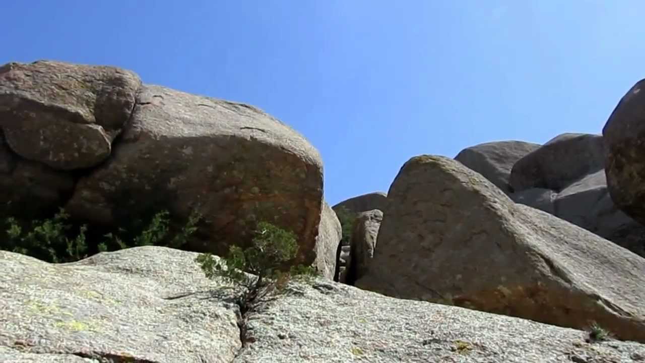 Entrance to the Rock Rooms-Wichita Mountains 