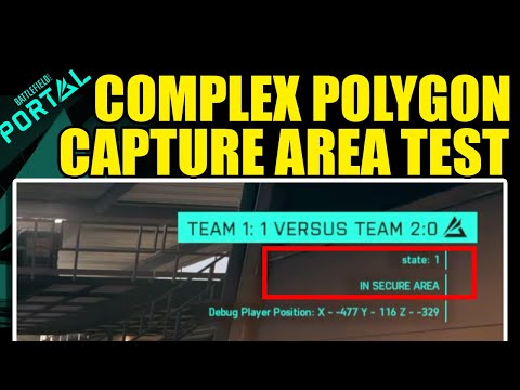 Complex capture area test preview – Battlefield 2042 Portal Rules Editor