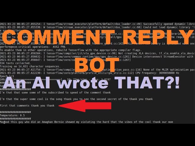 Thumbnail for Coding an AI to reply to comments #shorts