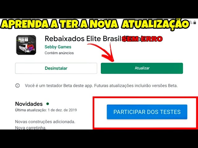 COMO FAZER o REBAIXADOS ELITE BRASIL PARAR de TRAVAR e AUMENTAR o FPS -  RODAR LISO 