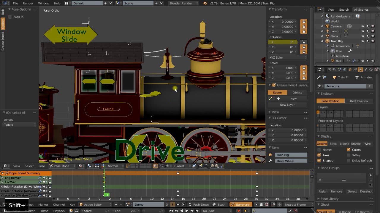 Armature Rigs vs Rigs Created with Objects and Empties - YouTube
