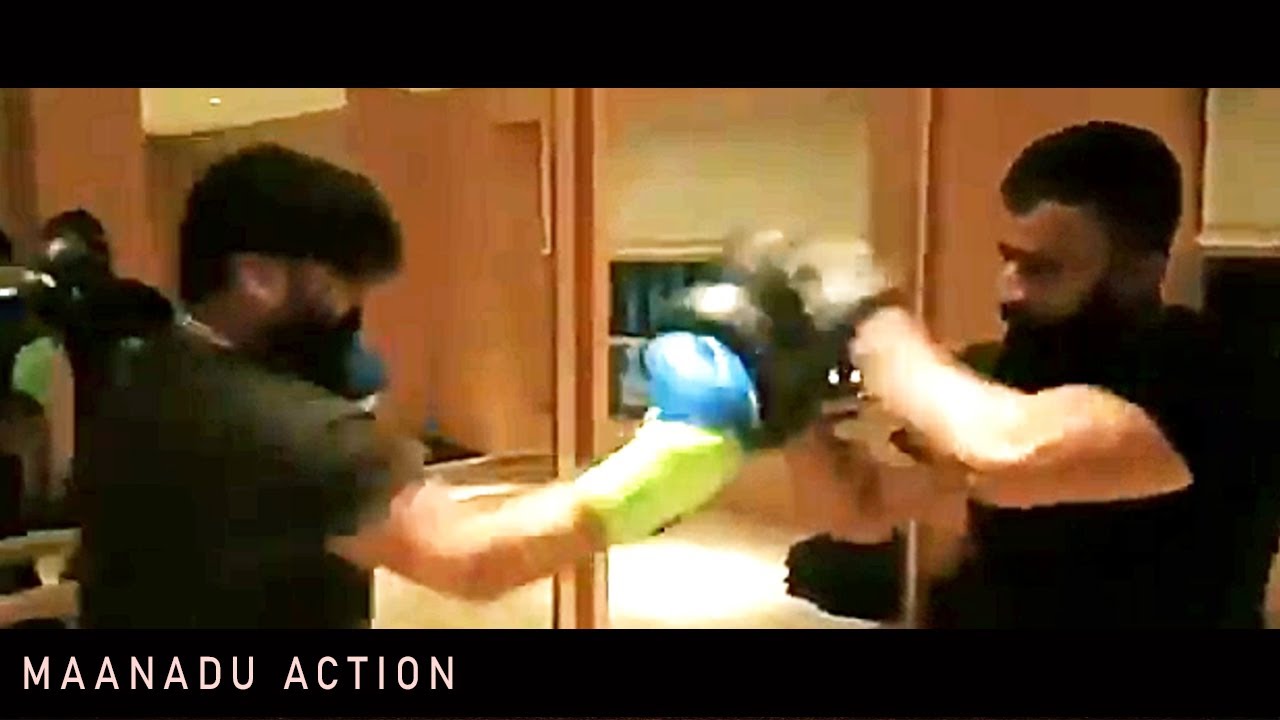Simbu Verithanam For Maanadu FIGHT Scene Boxing Practice STR's