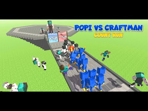 Popi vs Craftman: Count Run