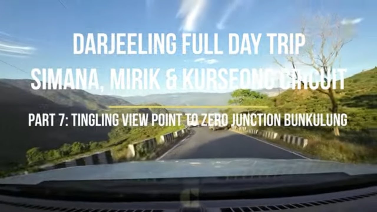 The BEST Descent in 4K Singbulli Tea Garden to Zero Junction