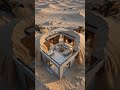 Beneath the Dunes: Luxury Underground Escape 🏖️✨#timelapse #architecture #undergroundhouse#sanddunes
