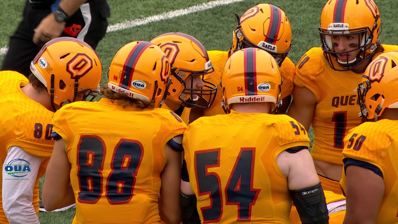 2017 Queen's Football A look back YouTube