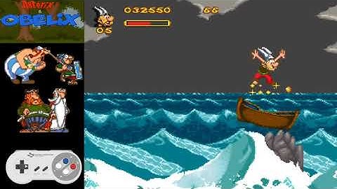 Asterix and Obelix / #1 / Britania / SNES