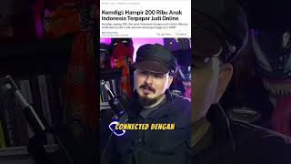 Komdigi Sebut 200 Ribu Anak Terpapar Judi Online ?