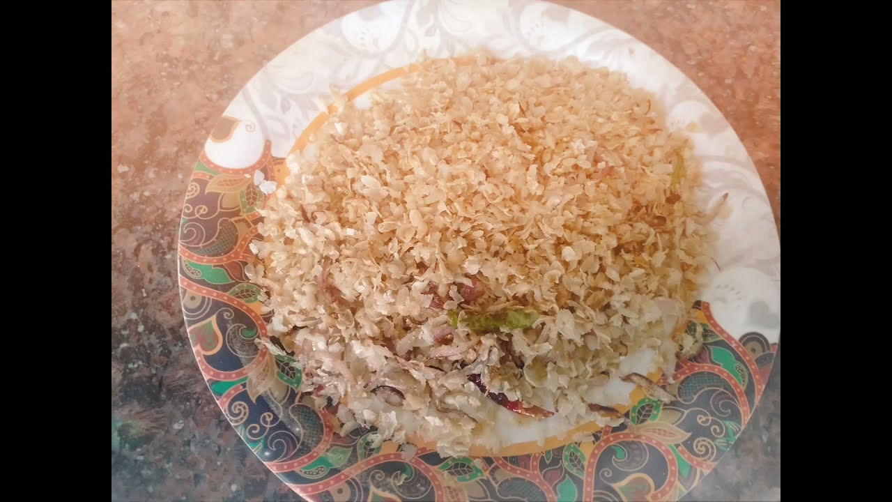 Poha Ried Fried poha/chura/chidwa || poha fry || Easy &Tasty fried poha 😋|| # ...