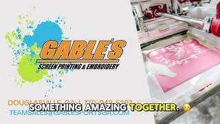 Gable Sporting Goods Custom Screen Printing & Embroidery