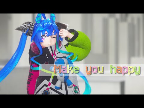 【MMD】ツインターボ - Make you happy【4K】