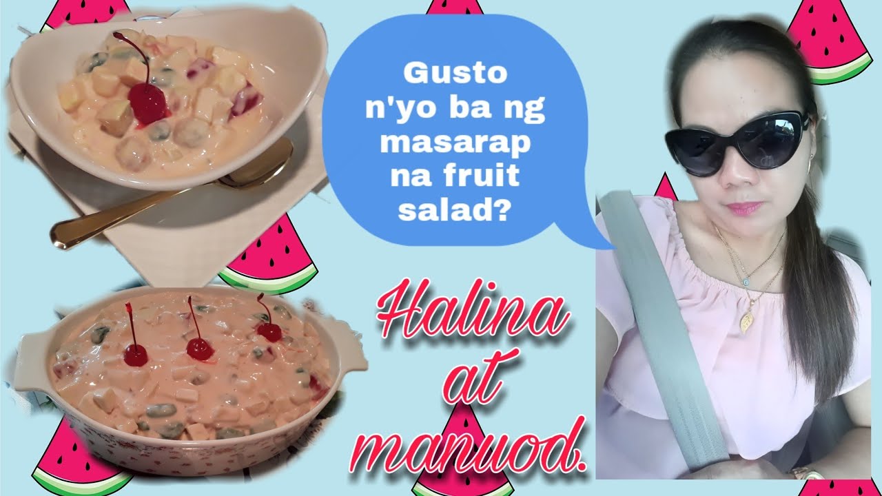 Anu ang sekreto sa masarap na "Creamy Fruit Salad". 