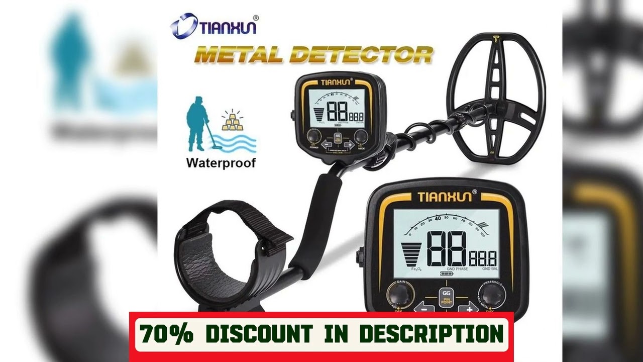 A must-have product! TX-850 Metal Detector Underground Professional Depth 2.5m Scanner Search Find