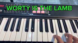 Worthy is the lamb "intro "