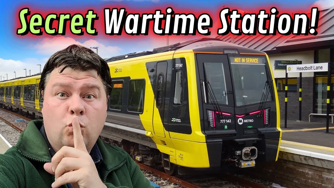 Headbolt Lane's Original Secret Wartime Station Merseyrail & Northern