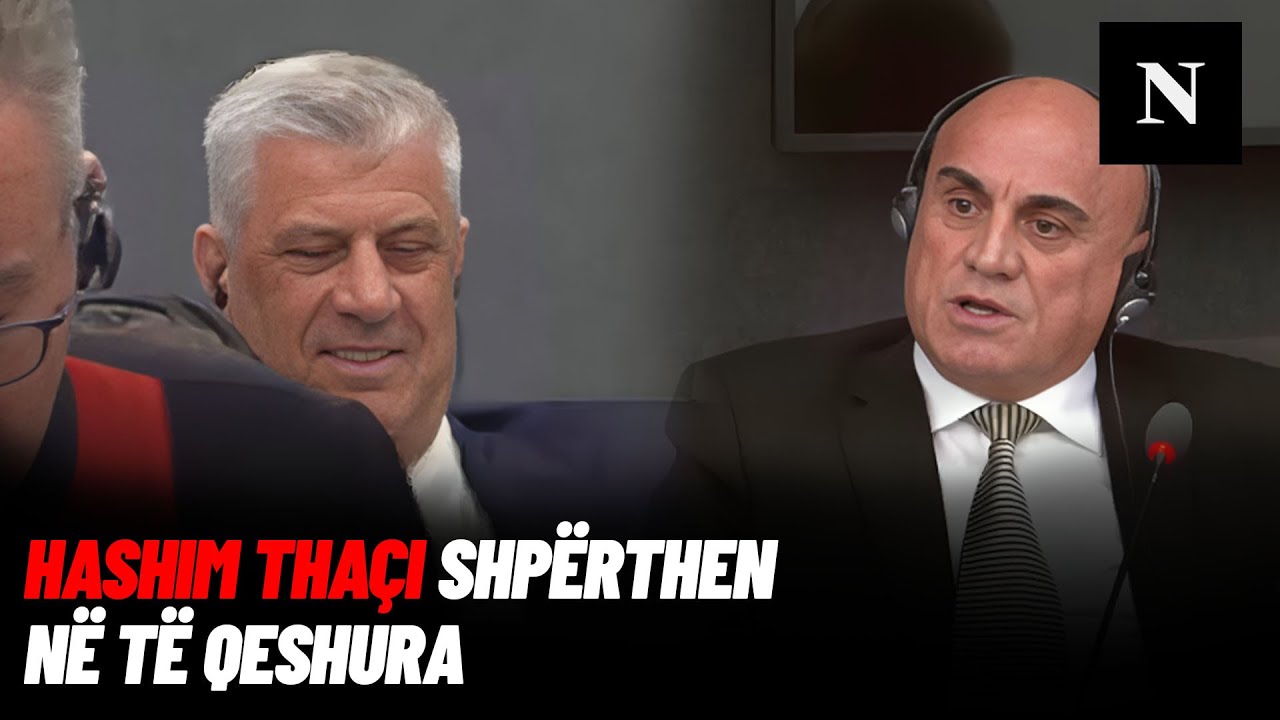 Hashim Thaçi shpërthen në të qeshura, Fadil Geci e përmend shu**ën - Tension e debat në Hagë