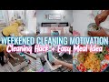 WEEKEND CLEANING ROUTINE+NEW FAV CLEANING HACK+EASY DINNER RECIPE+CLEAN WITH ME-CLEANING MOTIVATION