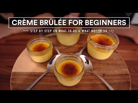 Sous Vide CRÈME BRÛLÉE for BEGINNERS - Newbie's Perspective!