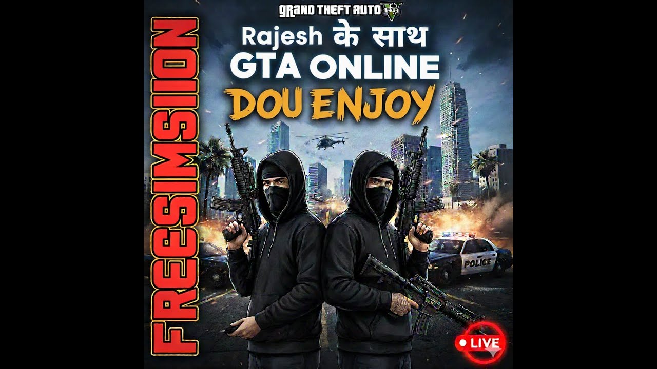 🛑 GTA V LIVE | Full On Chaos and FREE MISSOIN in Los Santos! - YouTube