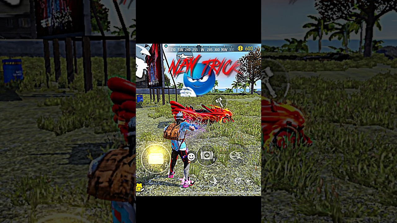 New trick with free fire 💀✅ 