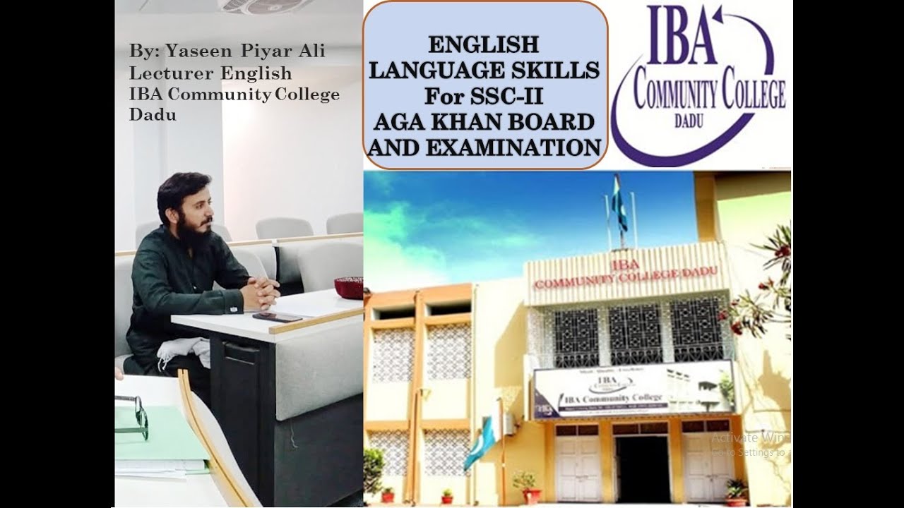 Formal Report Writing AKUEB SSC II