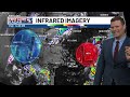 Daily isolated showers and highs in the 90s through the rest of the week