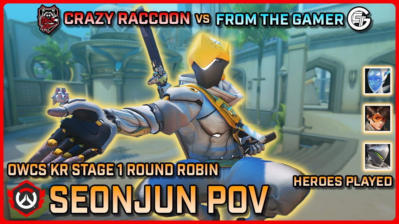 SeonJun ] Crazy Raccoon vs From The Gamer | Round Robin | OWCS