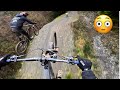 Downhill carnage at dyfi bikepark