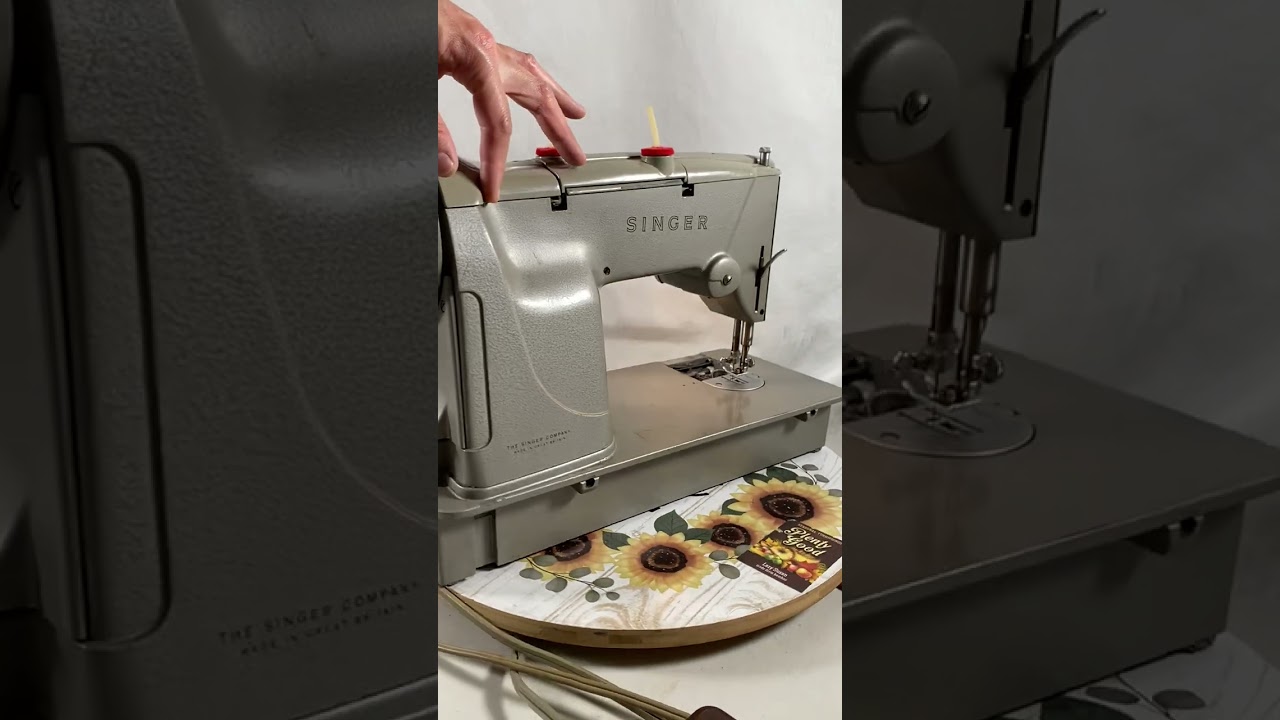 Vintage 1960's Singer Sewing Machine 328K